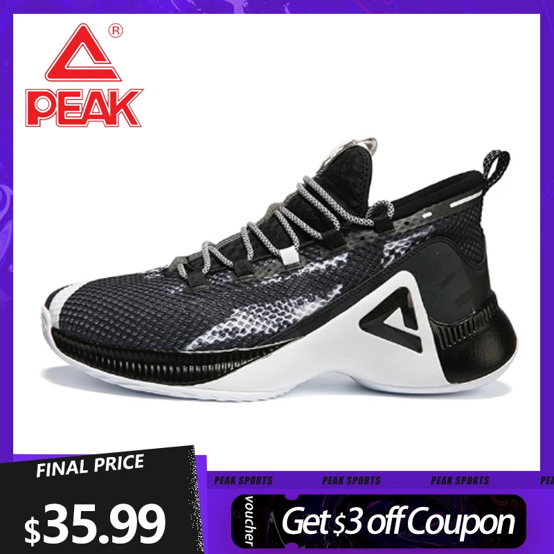 Пиковая Для мужчин Мужская баскетбольная обувь P-MOTIVE подушки Обувь с дышащей