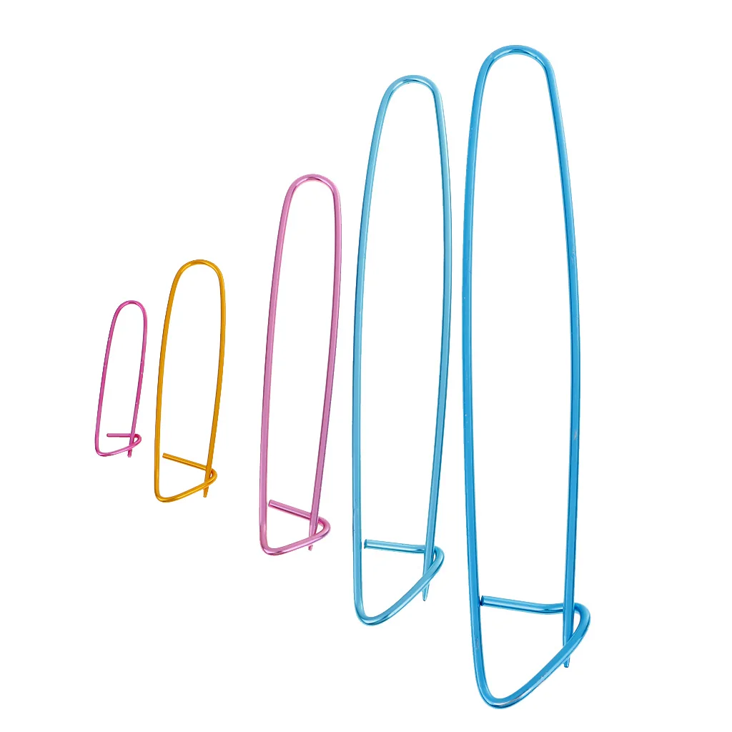 5 шт. вязание крючком крюковые иглы шпильки держатель стежка ремесло ткачество DIY