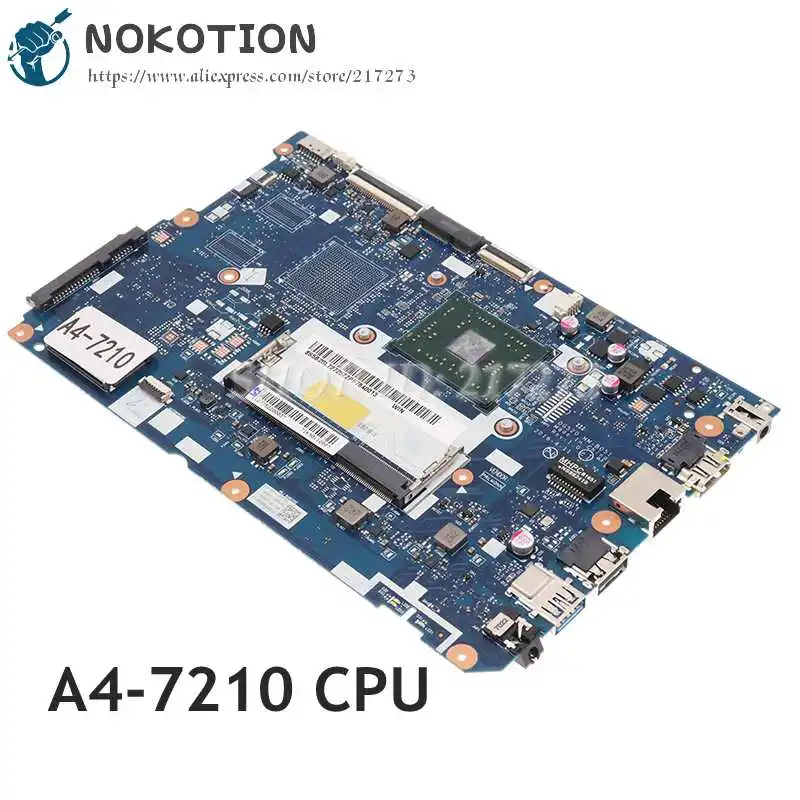 

NOKOTION для Lenovo Ideapad 110-15ACL Материнская плата ноутбука DG520