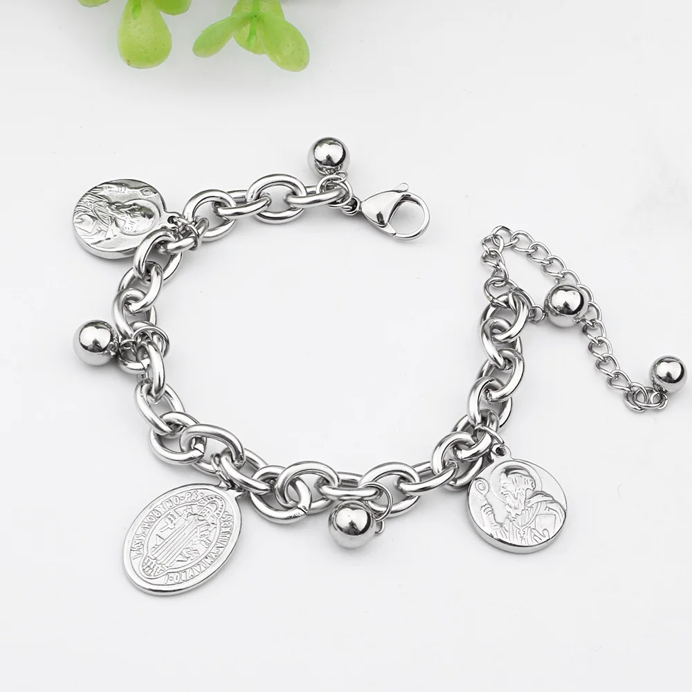 Браслет-цепочка из нержавеющей стали FINE4U B275