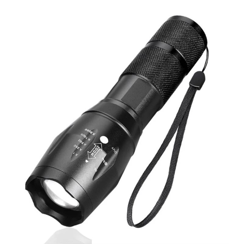 Светодиодный тактический фонарь LM1000 XML T6 фонарь Lanterna вспышки Масштабируемые Водонепроницаемые 5 режимов наружного кемпинга портативное освещение