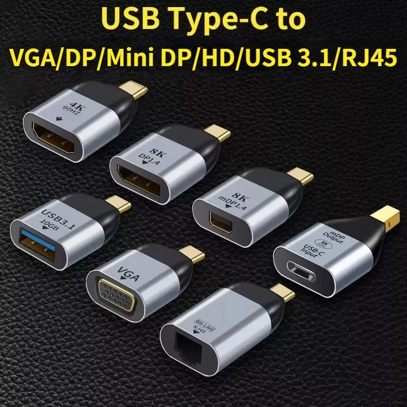 Vors-Adaptador de Cable Usb c a HDMI, compatible con tipo C, 8k,...