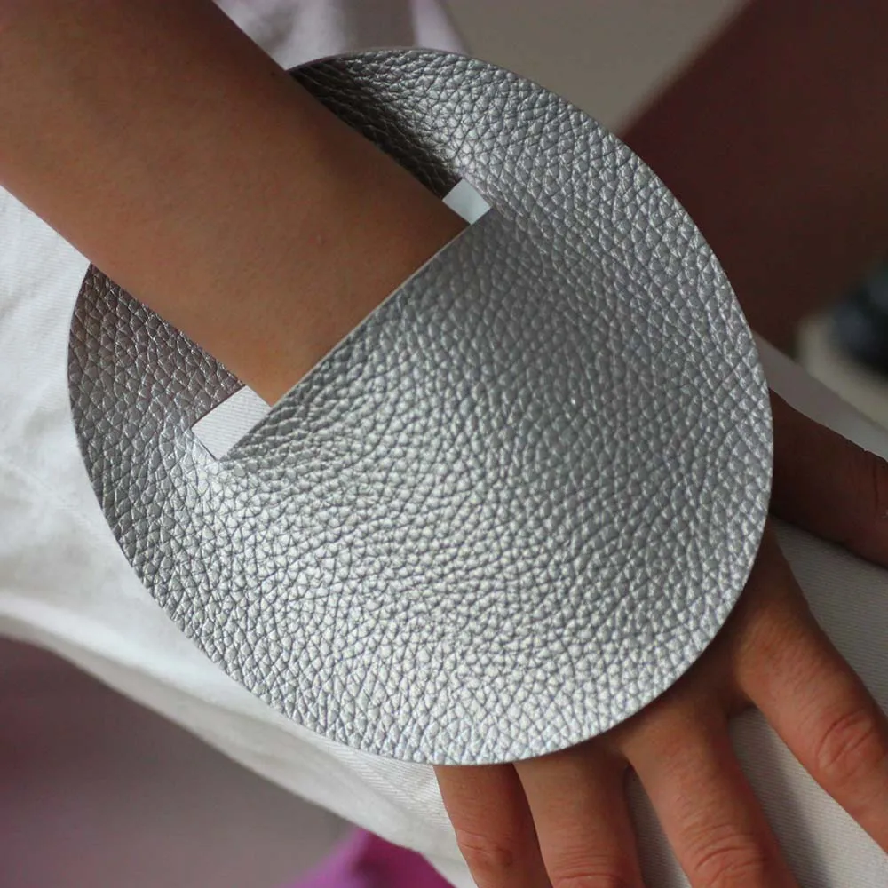 Модные роскошные кожаные браслеты для женщин женские Этнические ручной работы с