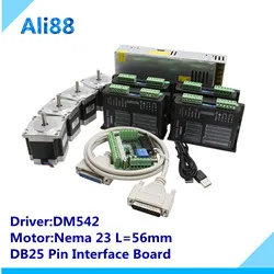 SBR20 400/450 мм линейная направляющая комплект+ SFU1605 шариковый винт RM1605+ BK/BF12+ Корпус гайки+ муфты для фрезерного станка