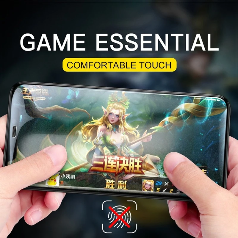 

Frosted Anti-fingerprint Glass for Xiaomi Redmi Note 10 Pro Max Mi 10T Lite Screen Protectors for Redmi Note 9 8 Pro 9S 9T 8T 7