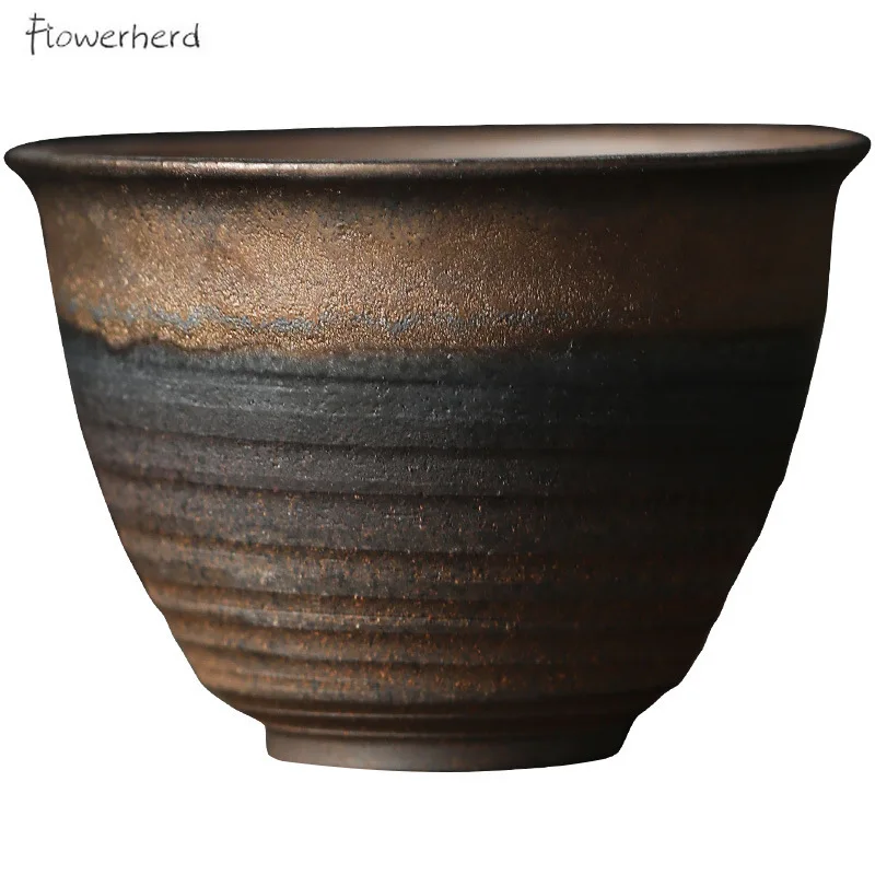 Японский стиль позолоченный керамический чайный сервиз набор кунг-фу чашка