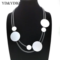 ydydbz 2020 germany rubber necklaces women neck jewellery fashion punk gothic necklace simple choker bijouterie sweater dress