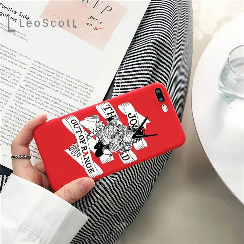 

JOJO'S BIZARRE ADVENTURE anime Phone Case Candy Color for iPhone 11 12 mini pro XS MAX 8 7 6 6S Plus X SE 2020 XR