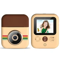 1080p instant print camera for kids hd video photo digital camera with 3 rolls thermal photo paper child camera