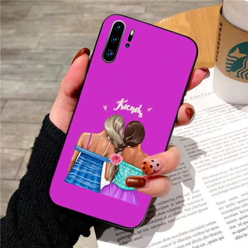 Модный чехол для женщин для Huawei P20 P30 P40 Pro Mate 10 20 30 Lite P Smart Y7 2019 Plus Nova 3I кейсы обложка