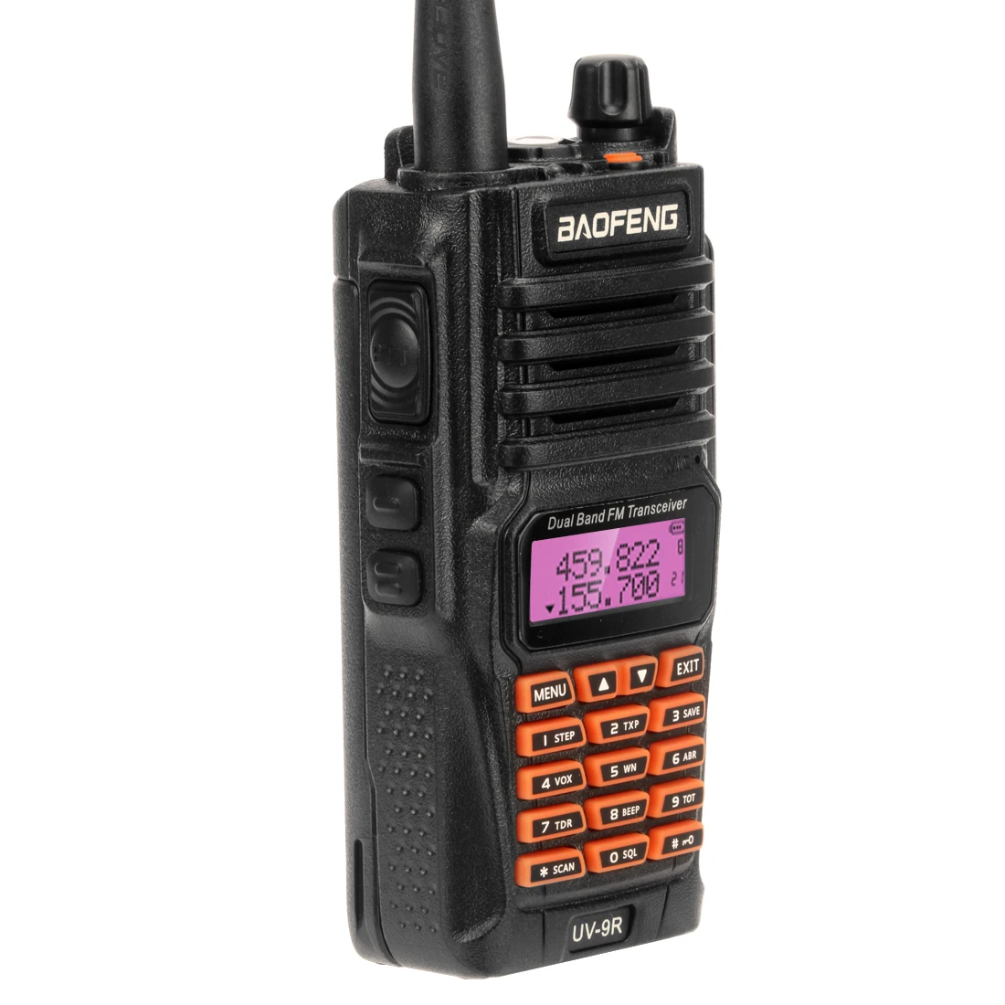 Baofeng UV-9R Водонепроницаемая рация IP67 5 Вт двухсторонняя радиостанция UHF VHF наружная Двухдиапазонная рация