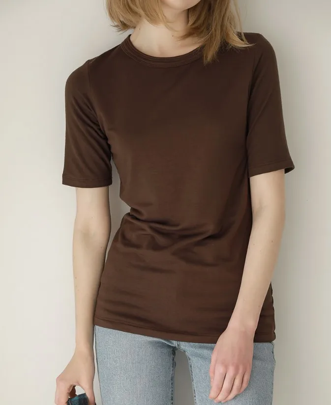 

Summer 2020 short t shirt Women sleeve Top Garment red