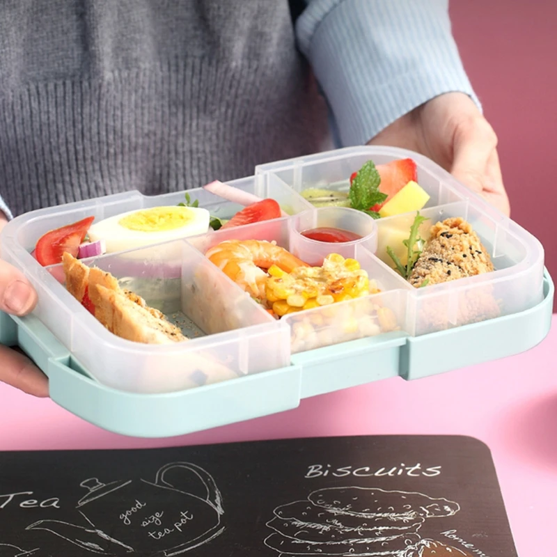 

Multi-Partition Meal Lunch Box Portable Leakproof Lunch Containers Leak Proof Sealed Bento Box Insulation Meal Container