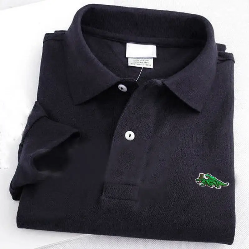 XS 4XL новинка 2020 мужские рубашки поло с длинным рукавом повседневные 100% хлопок