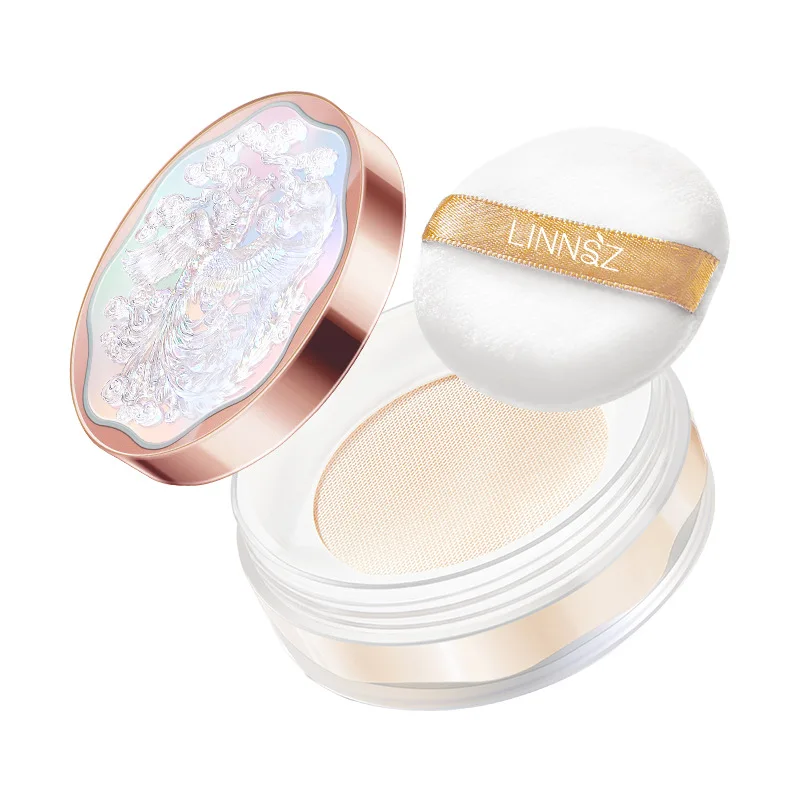 Пудра Air Loose Powder Lin Makeup Light Sensitive Set Delicate Matte Oil Control Waterproof Face on.