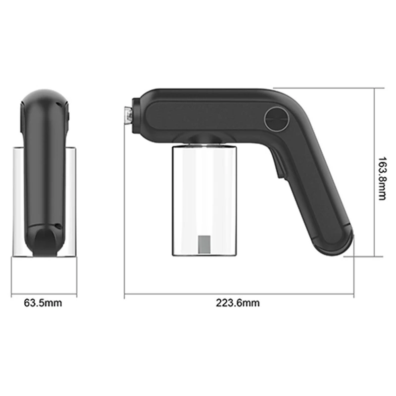 

Sterilizing Nano Spray Gun household Disinfects Blue Light Nano Steam Spray Gun USB Blu-ray Wireless Electric Sanitizer Sprayer