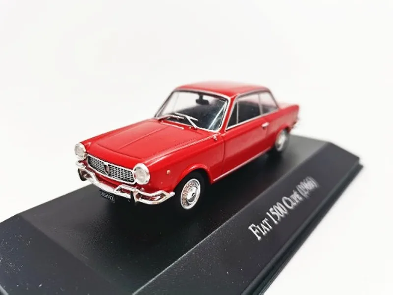 IXO 1:43 1966 FIAT 1500 CUPE красный сплав модель автомобиля металлические литые игрушки для
