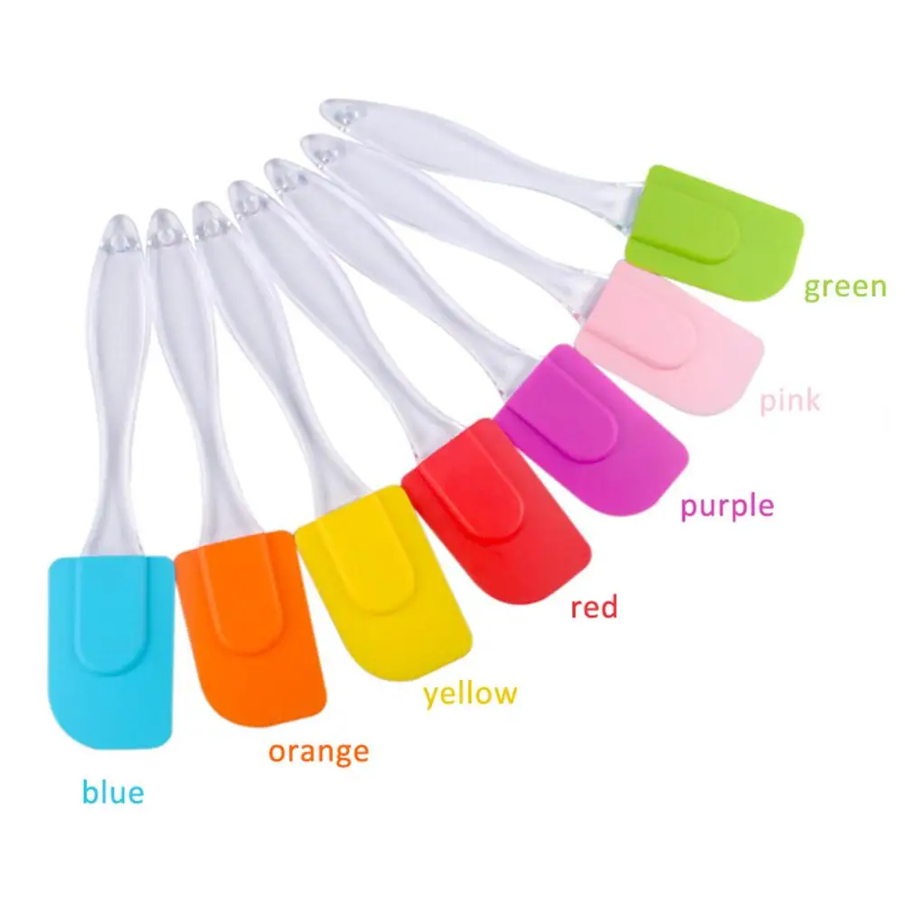 

10PCS Large Size Silicone Spreader Discrete Butter Spatula Cream Spatula