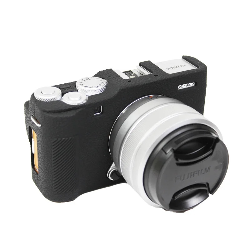 Мягкий силиконовый чехол для камеры резиновый чехол для Fujifilm XA7 Fuji XA-7 Pretective Чехол 9 цветов
