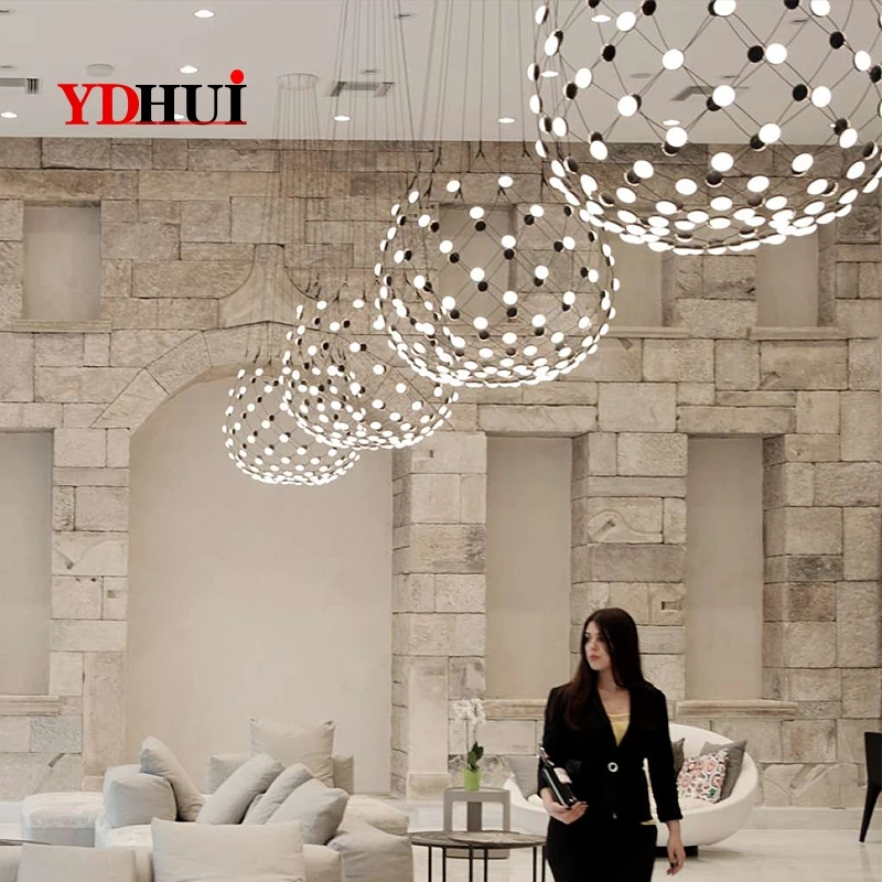 Современная простая светодиодная лампа Миланская дизайнерская акриловая