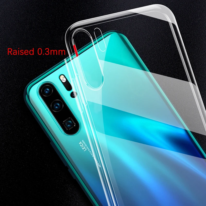 2pcs ultra thin silicone phone case for huawei p40 p30 p20 pro p10 lite nova 8 se 7 6 5t pro 5 clear soft back full cover shell free global shipping