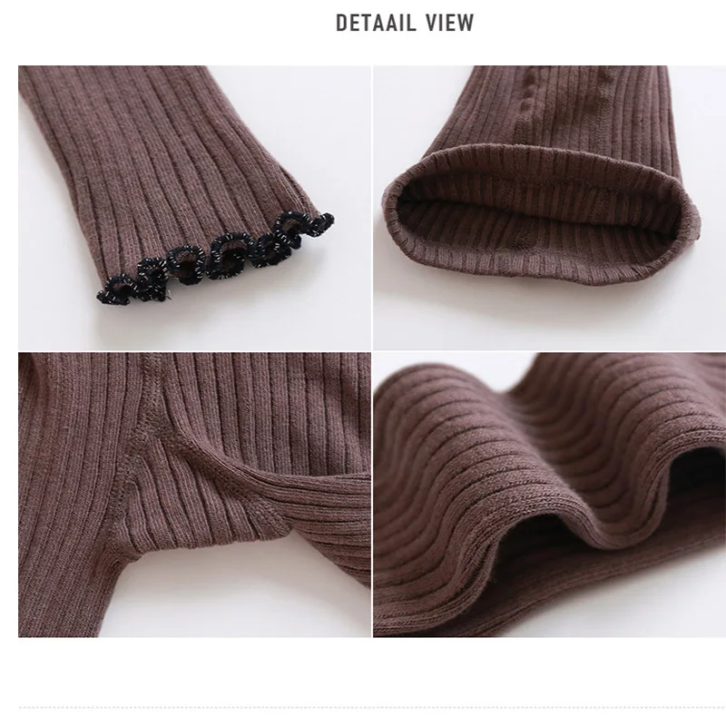 Детские леггинсы в корейском японском стиле хлопковые колготки для маленьких