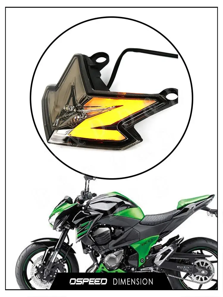 Для Kawasaki Z800 Z125 PRO Ninja 636 ZX6R 2013 2018 мотоциклетный задний тормозной светильник