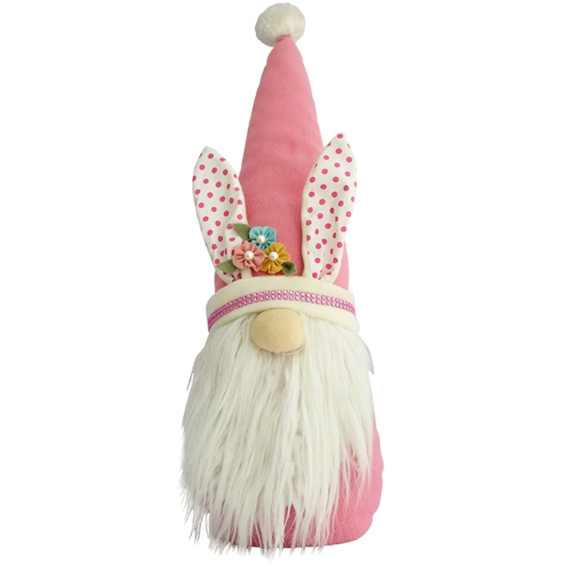 

Easter Bunny Gnome Flower Girl Room Decor Nordic Swedish Scandinavian Tomte Elf 69HF
