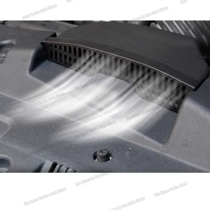 lsrtw2017 plastic car engine Air inlet cover protector panel for toyota highlander 2013 2014 2015 2016 2017 2018 2019 accessory |