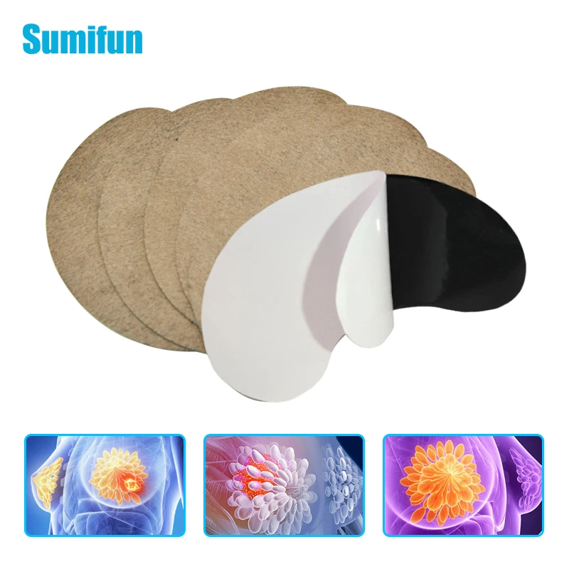 

6Pcs Female Breast Massage Plaster Pain Relief Lump Patch Swelling Breast Distention Hyperplasia Mastitis Treatment Sticker