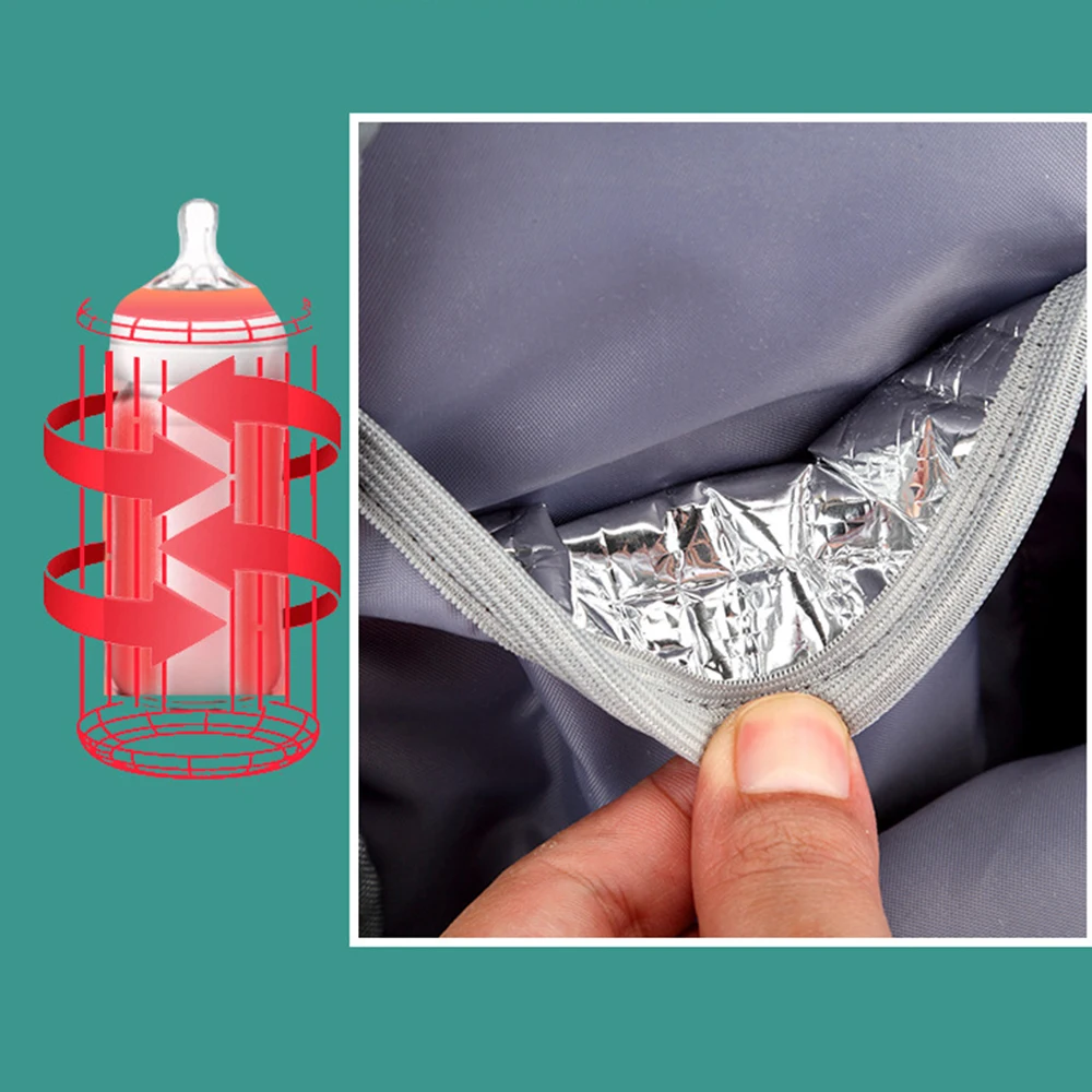 Портативный складной рюкзак для детской коляски водонепроницаемая