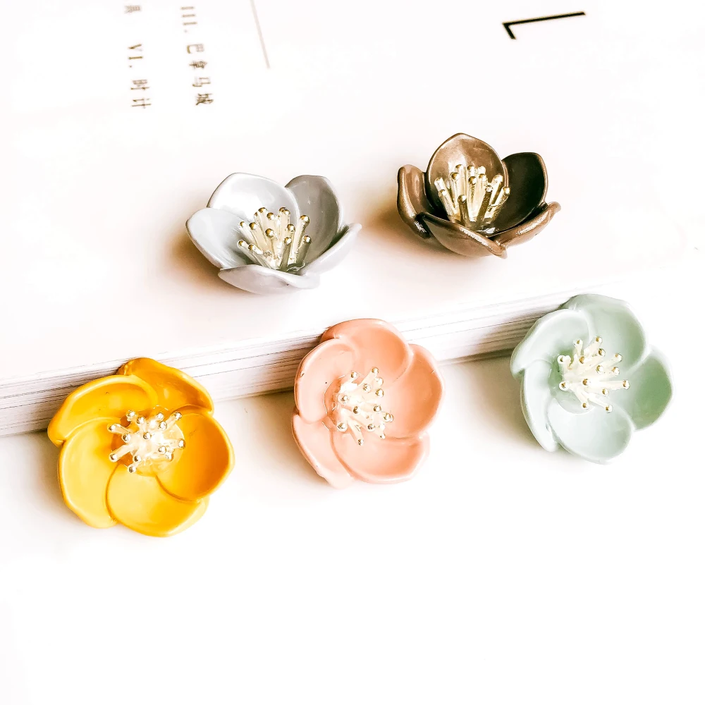 6 шт. подвески в виде цветка 22 мм | Украшения и аксессуары