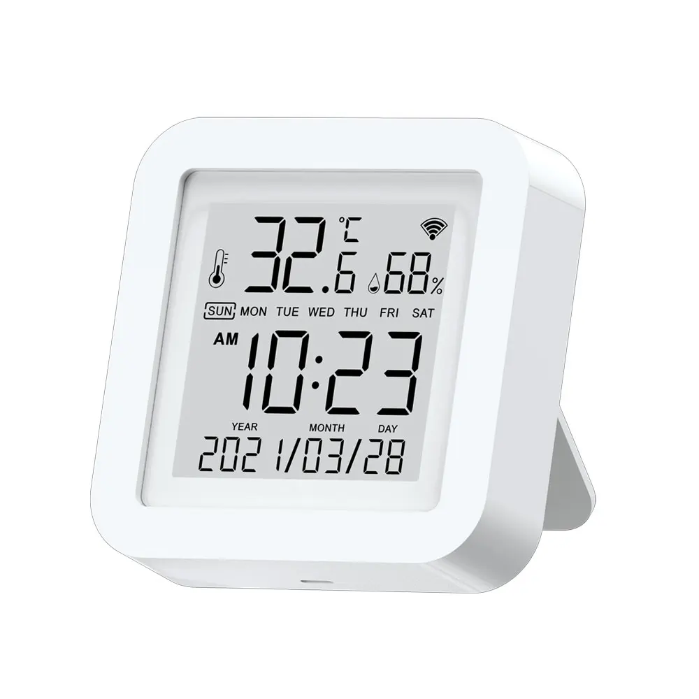 Датчик температуры и влажности NEOCoolcam Tuya Smart Life с Wi Fi комнатный гигрометр