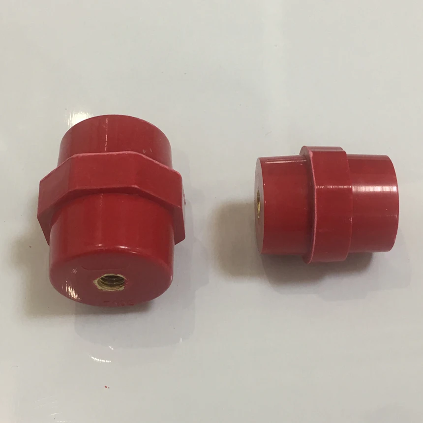SM7110 42*45mm 42x45 SM7120 52*60 52x60 M6 M8 M10 Nut Female Thread Cylinder Insulation Column Busbar Support Enhanced Insulator