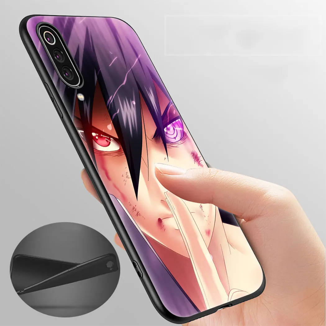 Рисунок героя аниме Наруто мужские мягкие чехлы для телефонов с случай Redmi