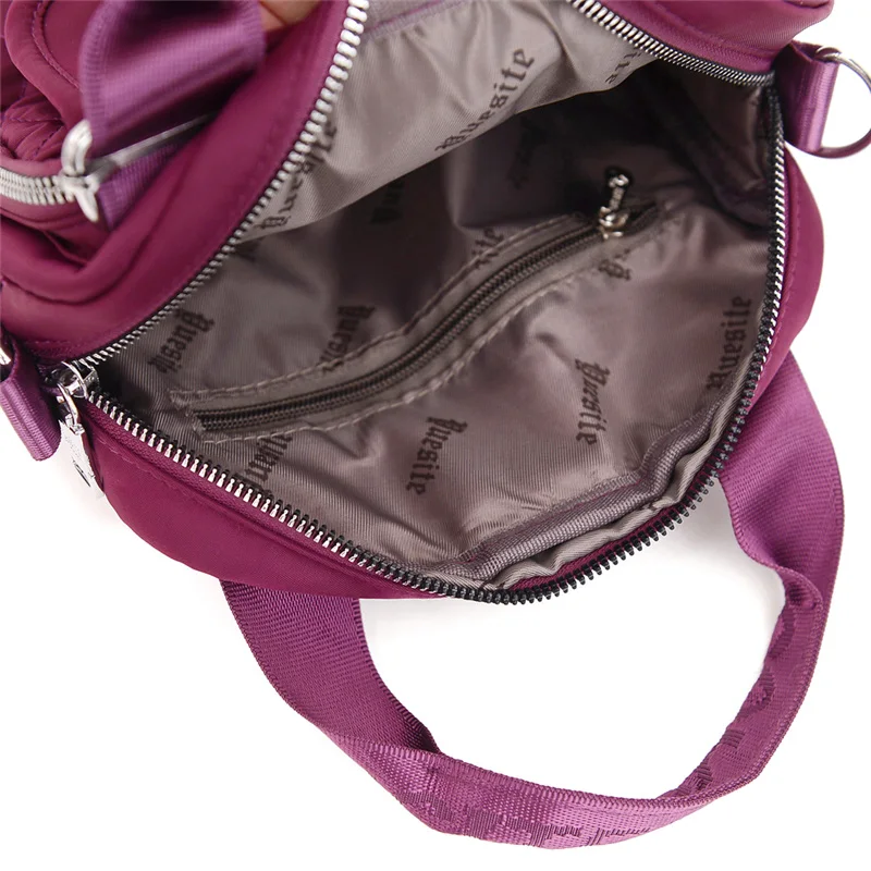 

Fashion Women's Waterproof Nylon Messenger Bags Female Tote Shoulder Bags Girls Casual Handbags Crossbody Top-handle Bag Tote