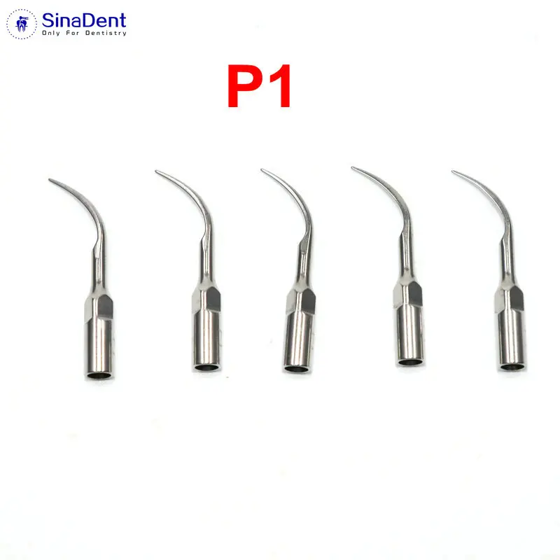 

5Pcs Dental Scaler P1 Tips for EMS Woodpecker Ultrasonic Scaler Dental Woodpecker Root Canal Files