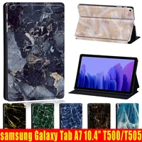 marble pattern case for samsung galaxy tab a7 10 4 2020 case cover t500 sm t500 sm t505 funda tablet case