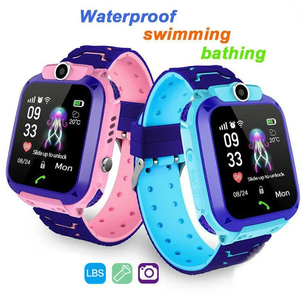 

Children's Smart Watch SOS Phone Watch Smartwatch For Kids With Sim Card Photo Waterproof IP67 Kids Gift For IOS Android Z5S
