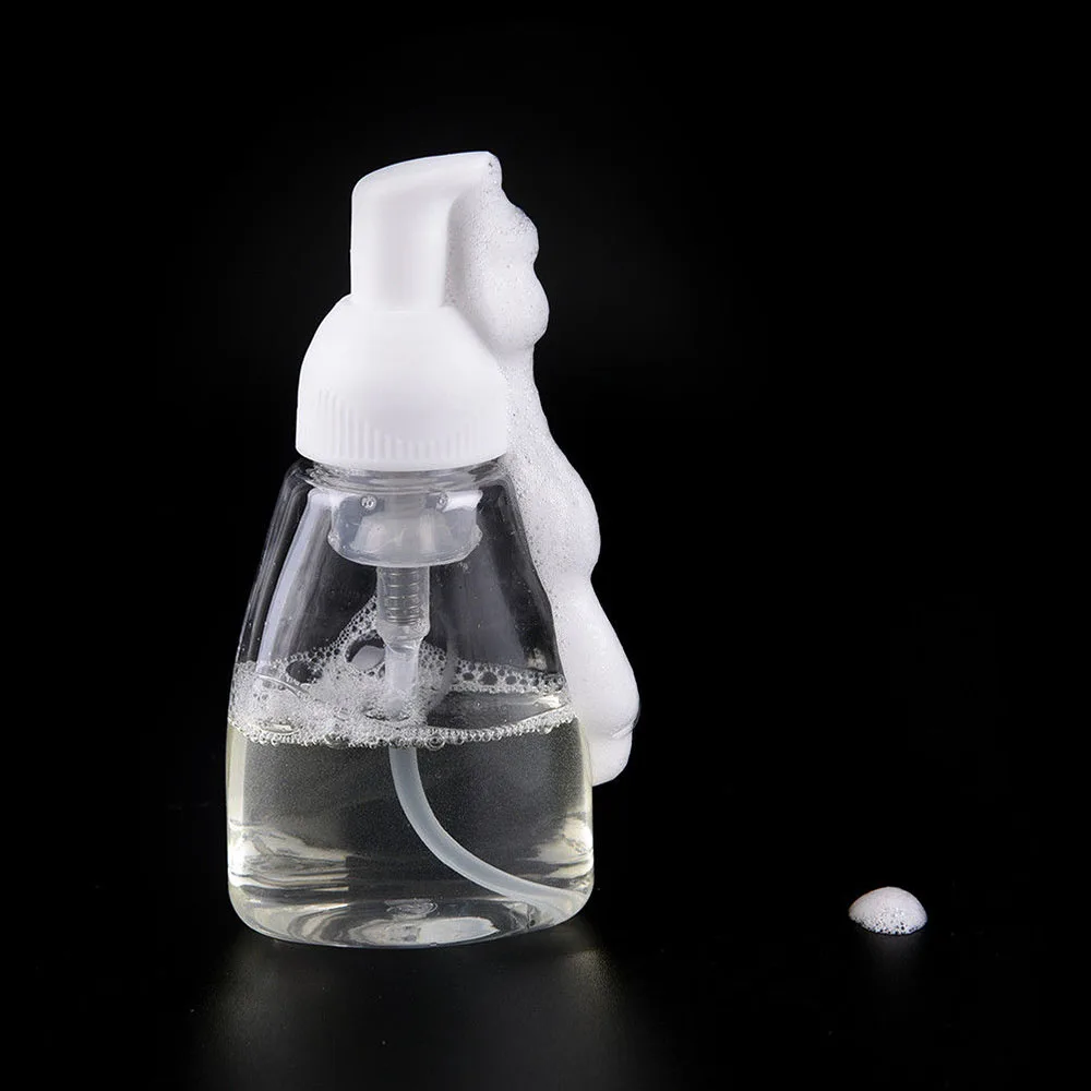 

Clear Foam Pump Bottle 80ml Spray Bottles Soap Foaming Mousses Liquid Dispensers Household For Children's Health Wholesale