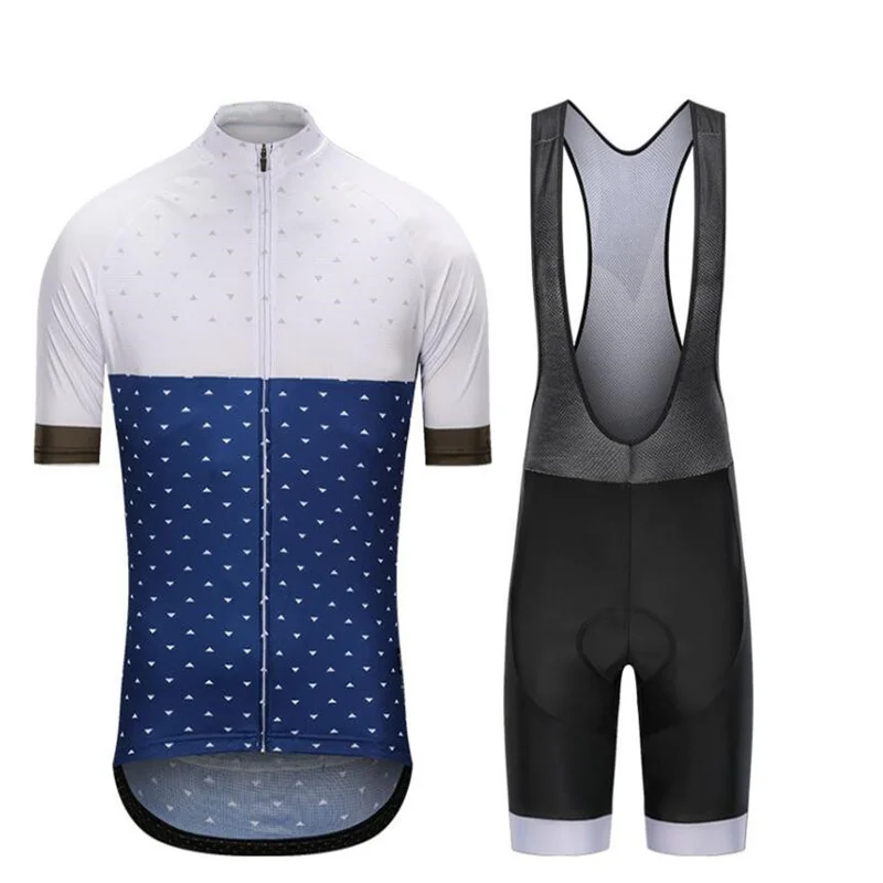 

Men's Cycling Suit Short Sleeve Bike Jersey With Bib-short Quick-Dry Breathable Ropa Ciclismo Uniformes Maillot Race Bicycle Set