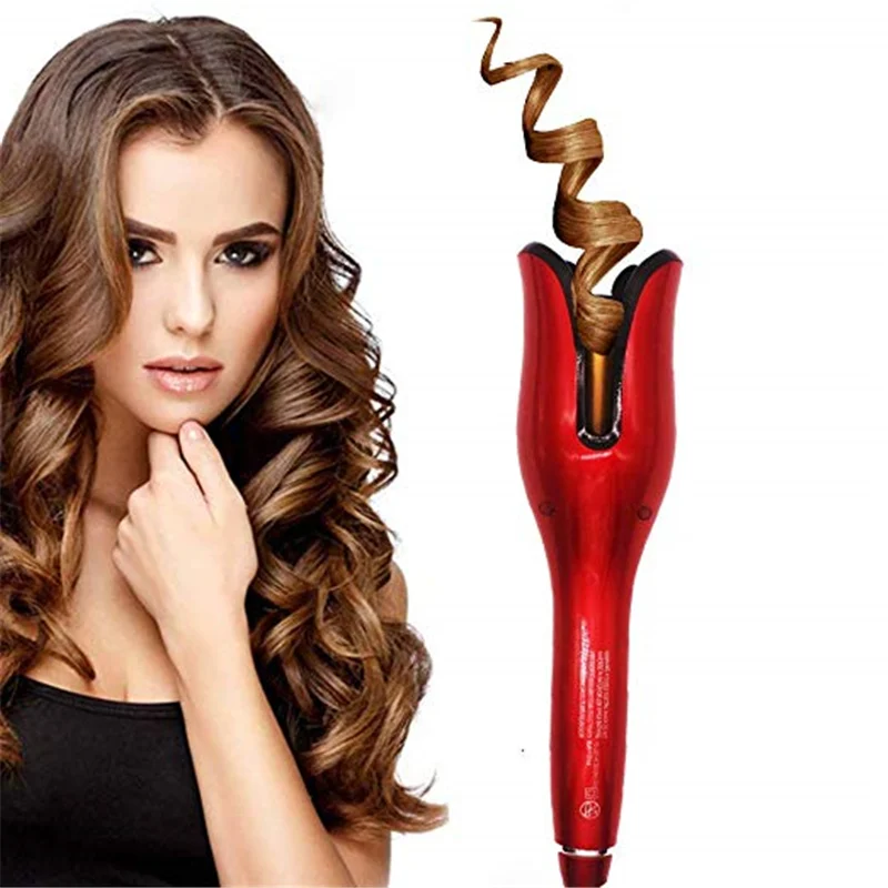 Modelador de Cabelo Ondulação do Cabelo Automático Boucleur Cheveux Ondas Ferro Curler Rolo Rotativa ar 55w