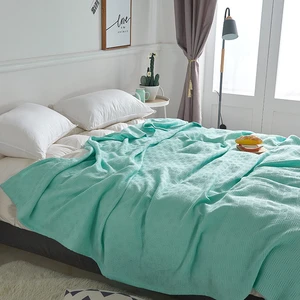 DIMI Bed Plaid on the Sofa Double Queen King Bedspread Adult Throw Blankets Bedding Bed Cover Japan Cotton Blanket