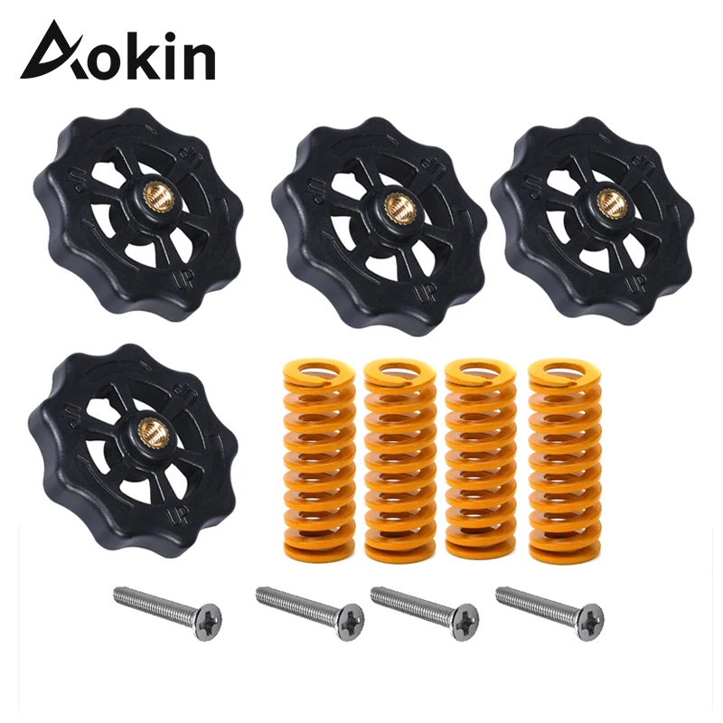 Aokin 3D принтер Выравнивающая гайка модернизированная большая ручная Поворотная