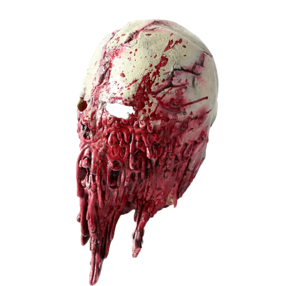 Маска на Хэллоуин 2019 Реалистичная Мода ужас Взрослый маска зомби латексная