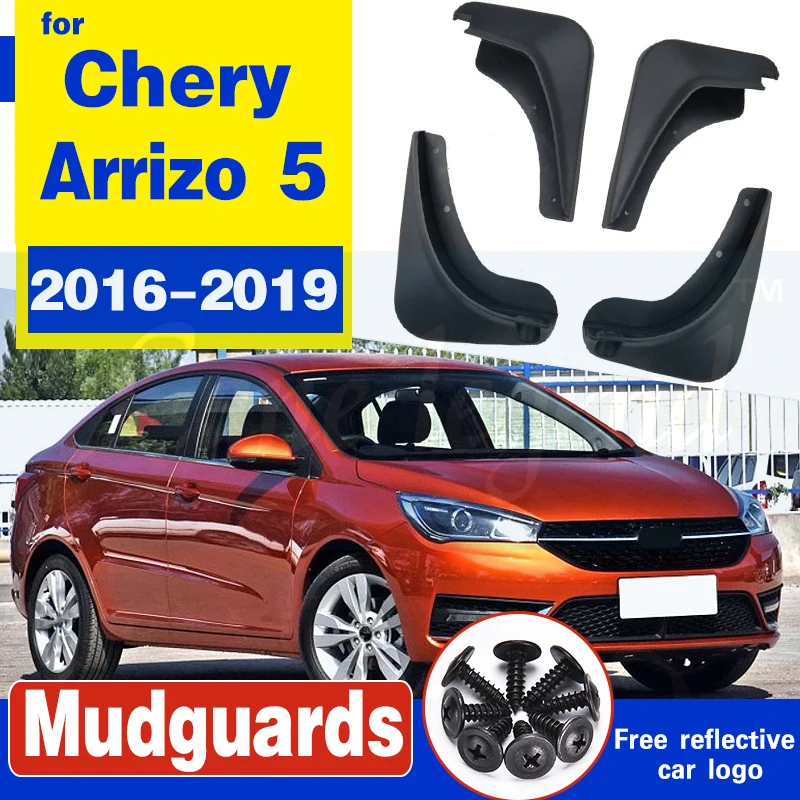 4 шт. передние и задние брызговики автомобильные для Chery Arrizo 5 2016 2017 2018 2019