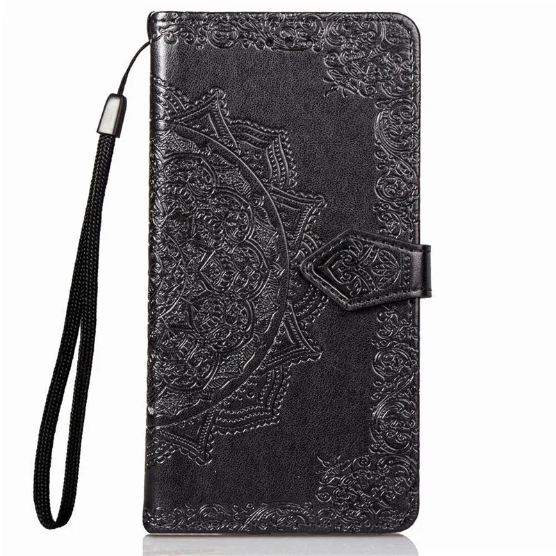 1Black Кошелек кожаный чехол для Huawei Ascend G700 G730 G740 GX1 Коврики 7 P1 S XL P2 P6 P6S P7 мини крышки чехлы для телефонов с изображением цветов Fundas - Цвет: 1Black