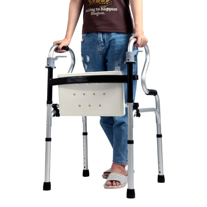 Алюминиевая пластина основания ходунки для ходьбы с колесами взрослых