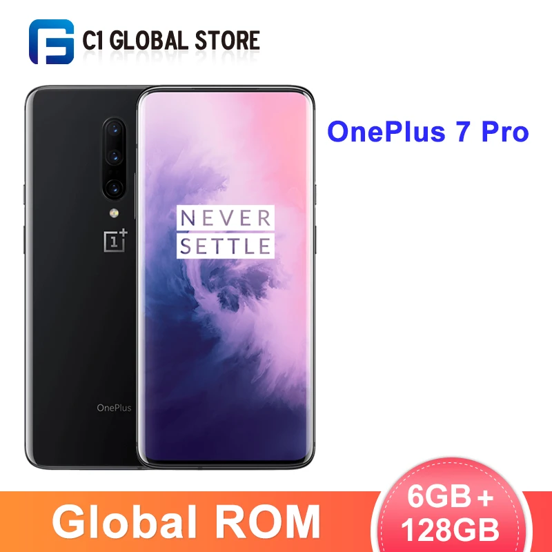 Oneplus 7 Pro смартфон с 5 5-дюймовым дисплеем ОЗУ 6 ГБ ПЗУ 128 4000 мАч | Мобильные телефоны и