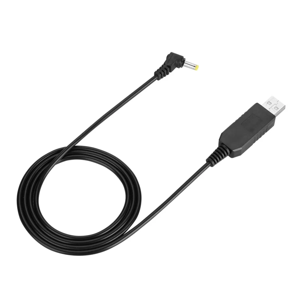 Новый универсальный 1 м 2 5 мм разъем черный USB зарядное устройство кабель